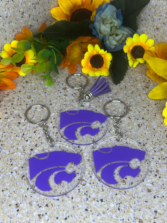 Keychain - K-State Wildcat