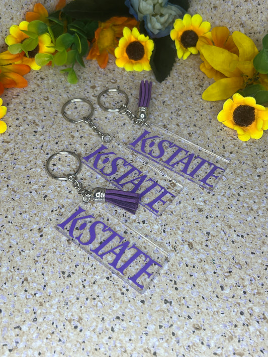 Keychain - 'K-State'