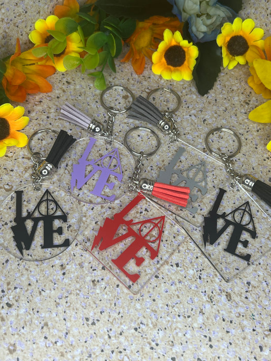 Keychain - Harry Potter -'LOVE'