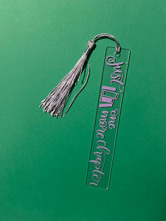‘Just one more chapter’ Bookmark