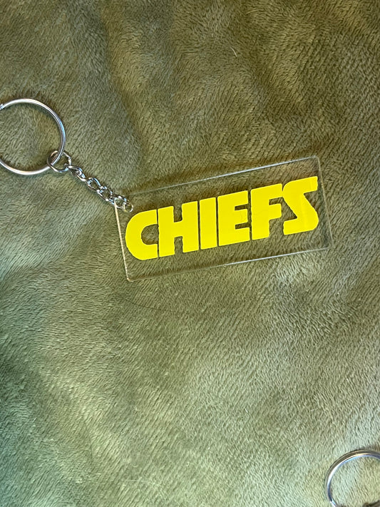 Chiefs keychain